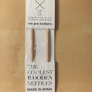 We Are Knitters Wooden Needles size 5 mm 8Us